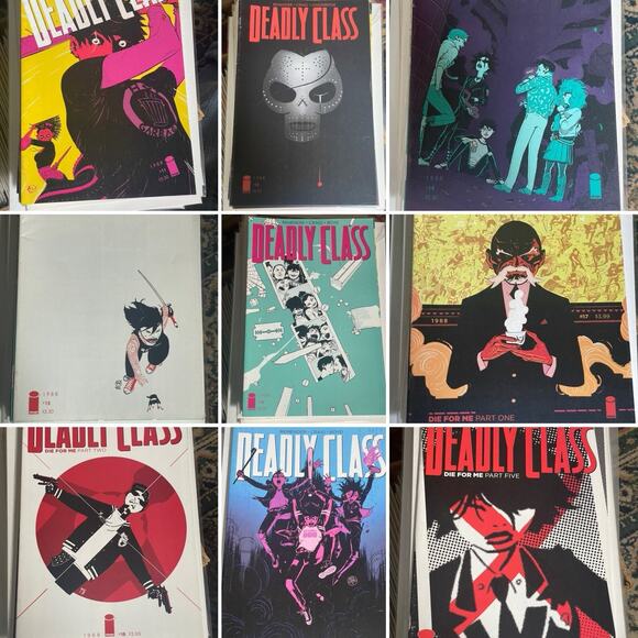 Lot Of 9 Deadly Class #11, 13 - 19, 21 (2013 Image) - Picture 1 of 16